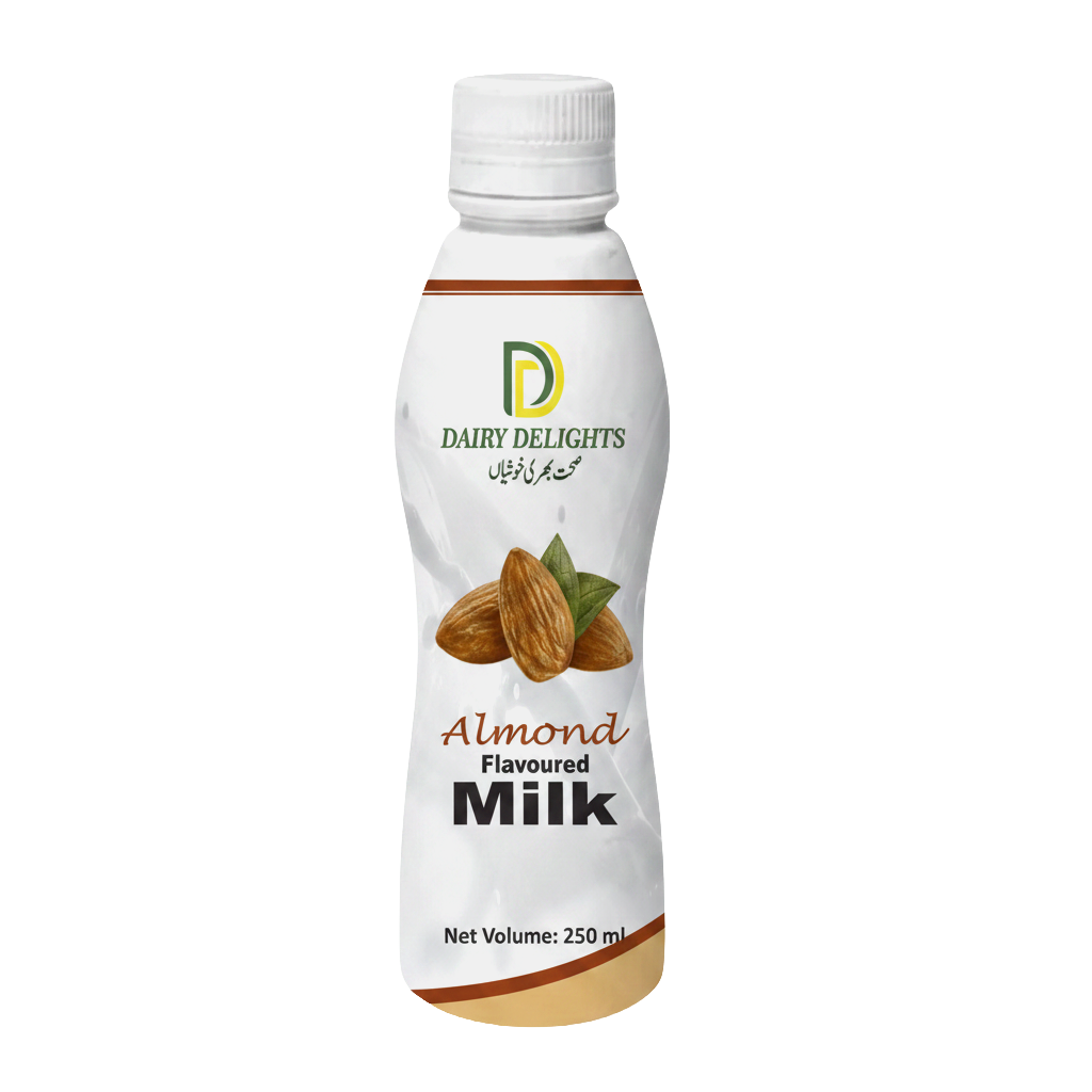 Almond flavoured milk